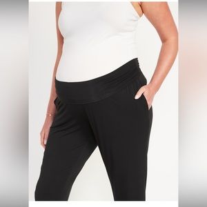 Old Navy XXL Maternity Rollover Waist Ultra Soft Sunday Sleep Jogger Pants NWT